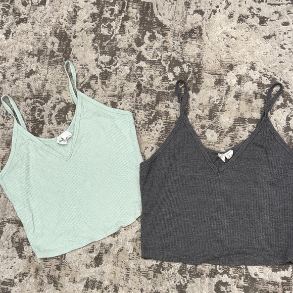 2 Ribbed Camis - Picture 1 of 1